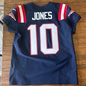 Mac Jones Patriots Vapor Elite Jersey Size 44